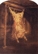 REMBRANDT Harmenszoon van Rijn The Slaughtered Ox oil painting